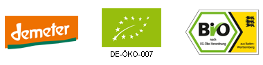 Demeter, Bio, Bio regional und Schmeck den Süden
